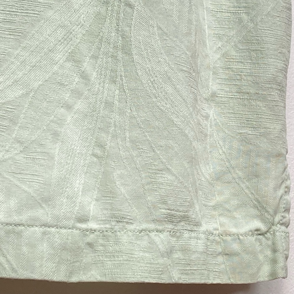 TOMMY BAHAMA Green Silk Button Down Shirt - Size L - Picture 8 of 11